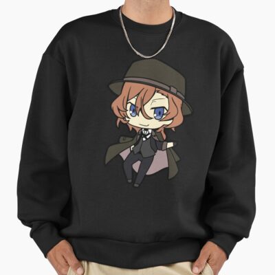Alternative view of Chuya Nakahara Bungo Stray Dogs Anime Sweatshirt