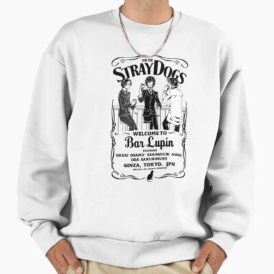 Bungou Stray Dogs White T Shirt Anime Graphic Tee Bsd Manga Shirt For Men Women Sweatshirt