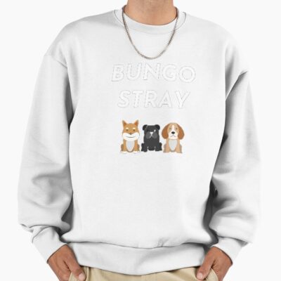 Alternative view of Funny Bongo Stray Real Dogs For Women Who Loves Osamu Dazai Anime Sweatshirt