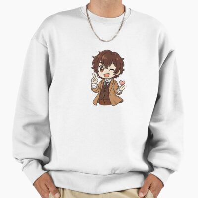 Alternative view of Dazai Anime Guy Wink Sweatshirt