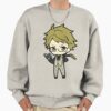 ssrcooversized sweatshirtmens 01oatmeal heatherfrontsquare productx1000 25 - Bungo Stray Dogs Shop