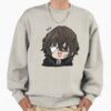 ssrcooversized sweatshirtmens 01oatmeal heatherfrontsquare productx1000 28 - Bungo Stray Dogs Shop