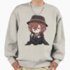 ssrcooversized sweatshirtmens 01oatmeal heatherfrontsquare productx1000 7 - Bungo Stray Dogs Shop