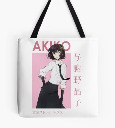 Akiko Yosano Bungou Stray Dogs Card Anime T Shirt Essentiel Tote Bag