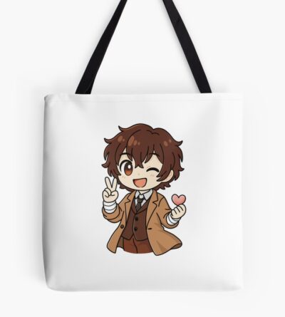 Dazai Anime Guy Wink Tote Bag
