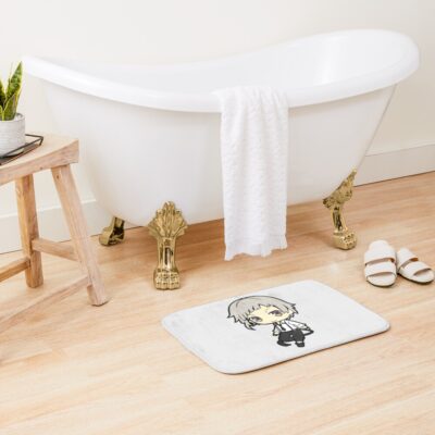 Alternative view of Atsushi Nakajima Bungo Stray Dogs Anime Bath Mat