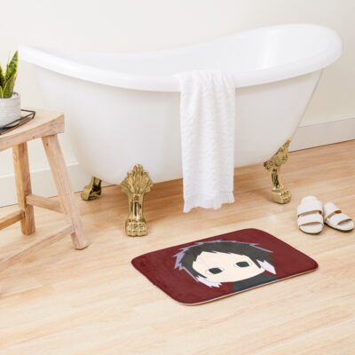 Alternative view of Ry%c5%abnosuke Akutagawa Chibi Bath Mat