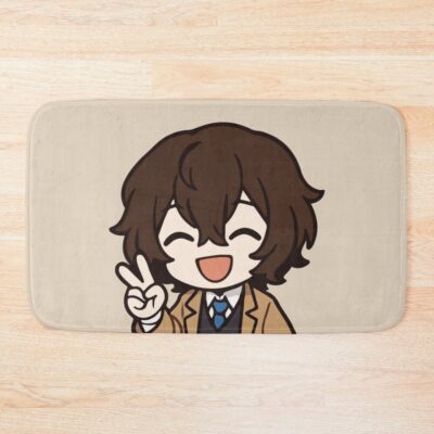 Osamu Dazai Bungo Stray Dogs Say Hi Bath Mat