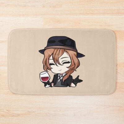 Chuya Nakahara Bungo Stray Dogs Drink Wine Bath Mat