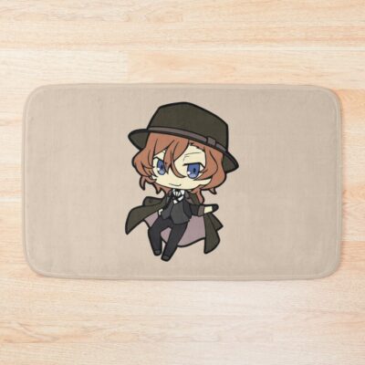 Chuya Nakahara Bungo Stray Dogs Brown Design Bath Mat