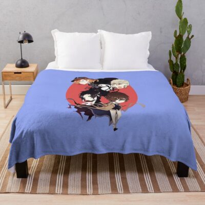 Bungo Stray Dogs Anime Throw Blanket