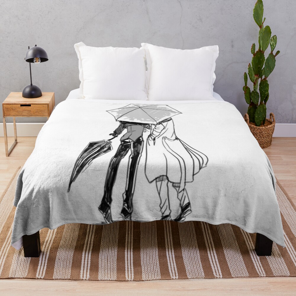 Dazai Osamu Stray Dogs Throw Blanket