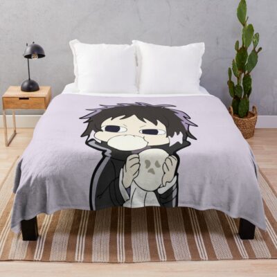 Ryunosuke Akutagawa Bungo Stray Dogs Anime Throw Blanket