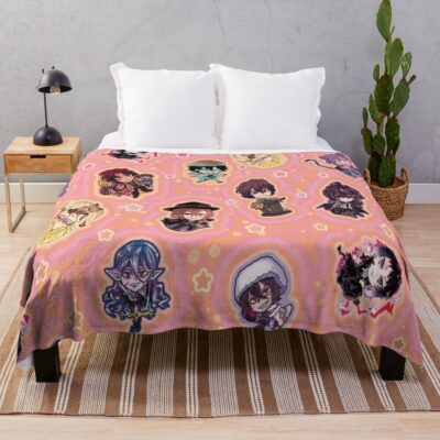 Bsd Patterns 2 Throw Blanket
