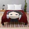 Ry%c5%abnosuke Akutagawa Chibi Throw Blanket
