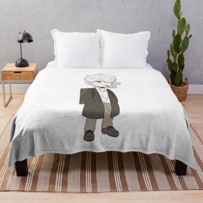 Mens Womens Japanese Mushishi Manga Funny Men Fan Throw Blanket