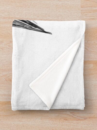 Alternative view of Dazai Osamu Stray Dogs Throw Blanket