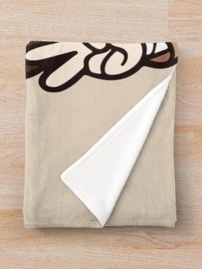 Alternative view of Osamu Dazai Bungo Stray Dogs Say Hi Throw Blanket