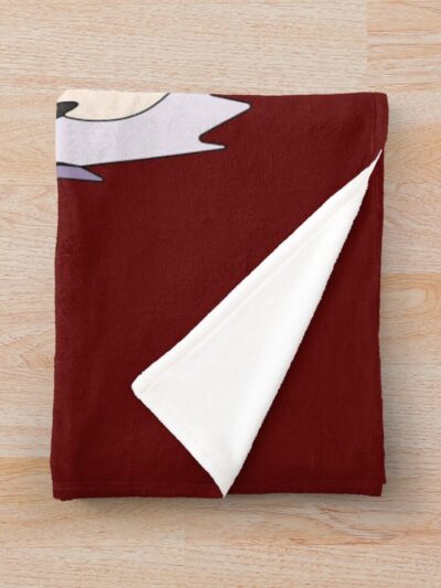 Alternative view of Ry%c5%abnosuke Akutagawa Chibi Throw Blanket