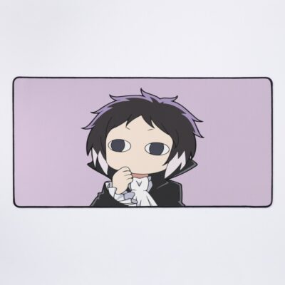 Ryunosuke Akutagawa Purple Design Mouse Pad