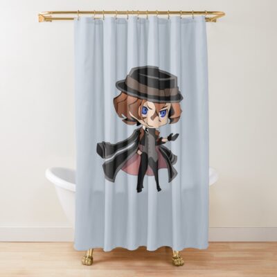 Chibi Chuuya Bungou Stray Dogs Shower Curtain