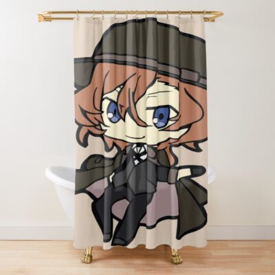 Chuya Nakahara Bungo Stray Dogs Anime Shower Curtain