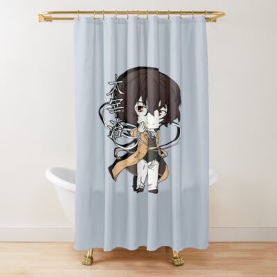 Dazai Osamu Bungo Stray Dogs Anime Shower Curtain