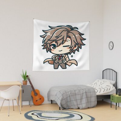 Chibi Detective Tapestry