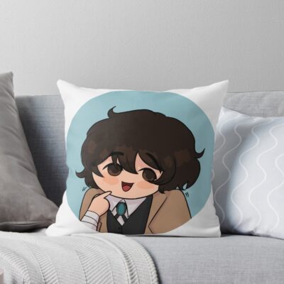 Dazai Throw Pillow