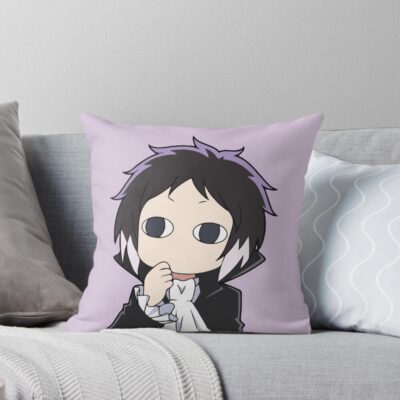 Ryunosuke Akutagawa Bungo Stray Dogs Anime Throw Pillow