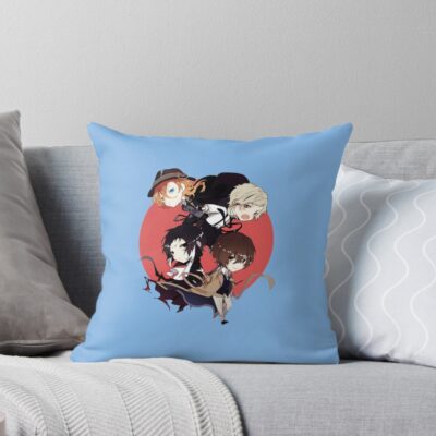 Bungo Stray Dogs Anime Throw Pillow