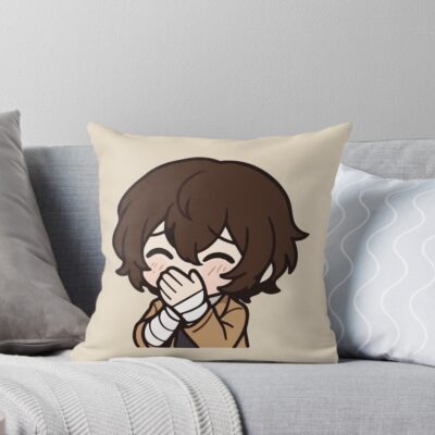 Osamu Dazai Bungo Stray Dogs Anime Throw Pillow